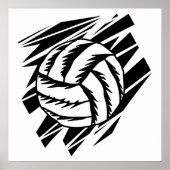 Fettvolleyball Poster (Vorne)