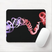 Fetus mit Nabelschnur aus DNA-Strängen Mousepad (Mit Mouse)