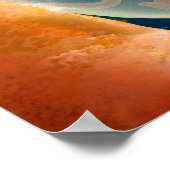 Fetusentwicklung nach 9 Wochen Poster (Ecke)