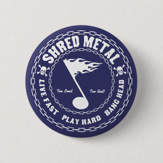 Fetzen-Metall Button