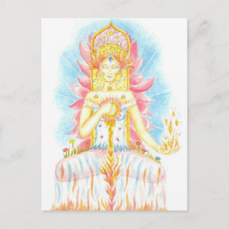 Feu intérieur postkarte