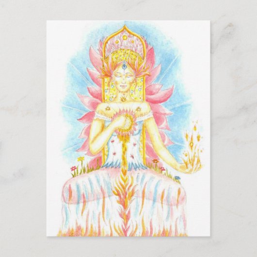 Feu intérieur postkarte (Vorderseite)