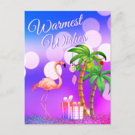 Feuchte Flamingo Tropical Beach Weihnachten