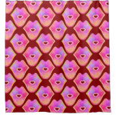 Feuchte Küsse Duschvorhang (Vorderseite)