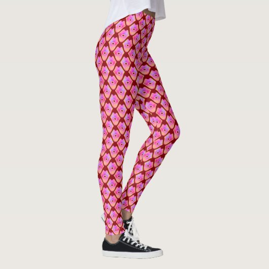 Feuchte Küsse Leggings (Rechts)