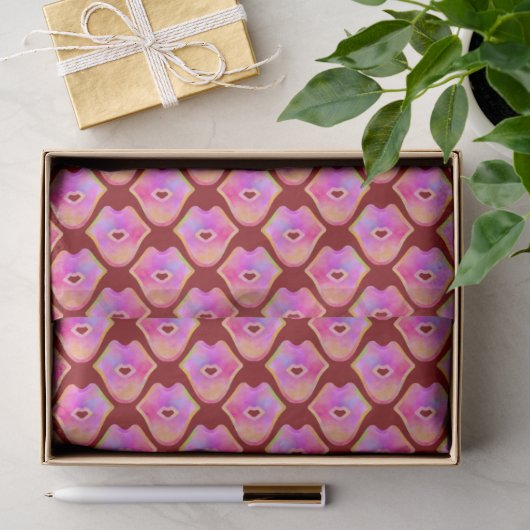 Feuchte Küsse Seidenpapier (Geschenk)