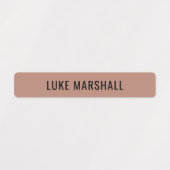 Feuchte neutrale farbcodierte Kinder Wassersichere Etiketten (Design 1)