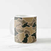 Feuchtgebiet-Tarnung Kaffeetasse (Vorderseite Links)