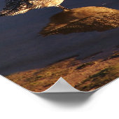 Feuchtgebiete Godwit Bird God Behalte Ihnen Poster (Ecke)