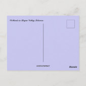 Feuchtgebiete im Beqaa-Tal Libanon Postkarte (Rückseite)