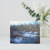 Feuchtgebiete im Winter Postkarte (Stehend Vorderseite)