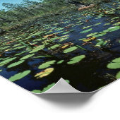 Feuchtgebiete, Nationale Schutzhütte der Okefenoke Poster (Ecke)