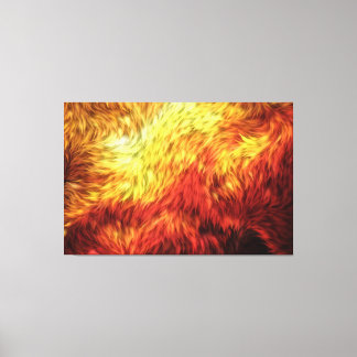 Feuer 1 überwundene Canvas Leinwanddruck