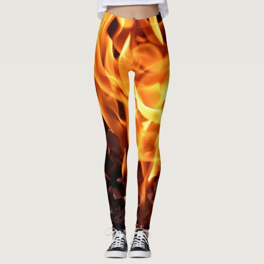 Feuer 2 Leggings (Vorderseite)