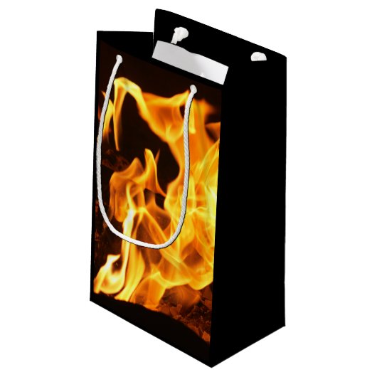Feuer 7285 kleine geschenktüte (Rückseite Schrägansicht)
