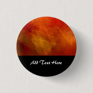 Feuer - Abstrakte Hintergrundmusik in Deep Orange Button