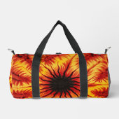 Feuer-Abstraktmuster-Gear-Tasche Weekender Duffle Bag (Vorderseite)