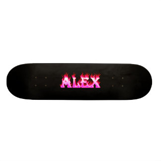 Feuer Alex rosa Skatersollie Skateboard