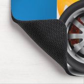 Feuer, Alloy - Frankreich Mousepad (Ecke)