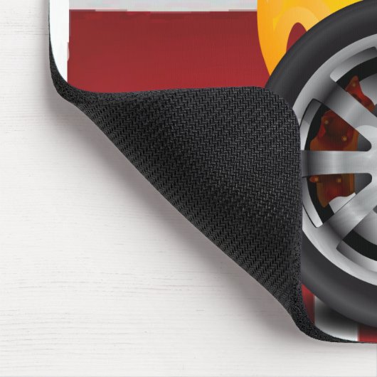 Feuer, Alloy Großbritannien Mousepad (Ecke)
