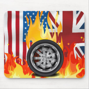 Feuer, Alloy UK US Mousepad