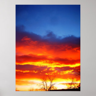 Feuer am Himmel Poster