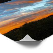 Feuer am Himmel Poster (Ecke)