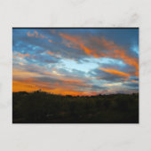 Feuer am Himmel Postkarte (Vorderseite)