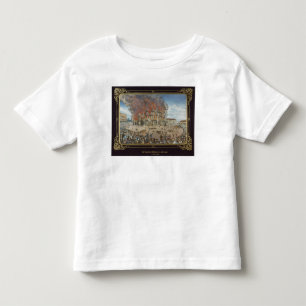 Feuer am königlichen Theater in Dresden Kleinkind T-shirt