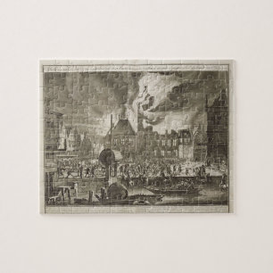 Feuer an alten AmsterdamRathaus, 165 am 17. Juli Puzzle