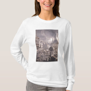 Feuer an alten Rathaus in Amsterdam T-Shirt