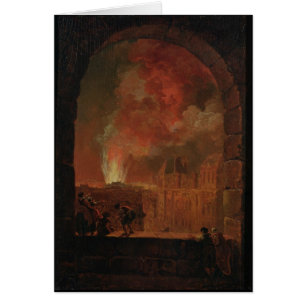 Feuer an der Oper des Palais Royal