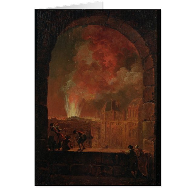 Feuer an der Oper des Palais Royal (Vorne)