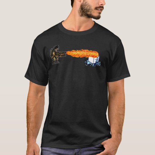Feuer anmachen T-Shirt (Vorderseite)