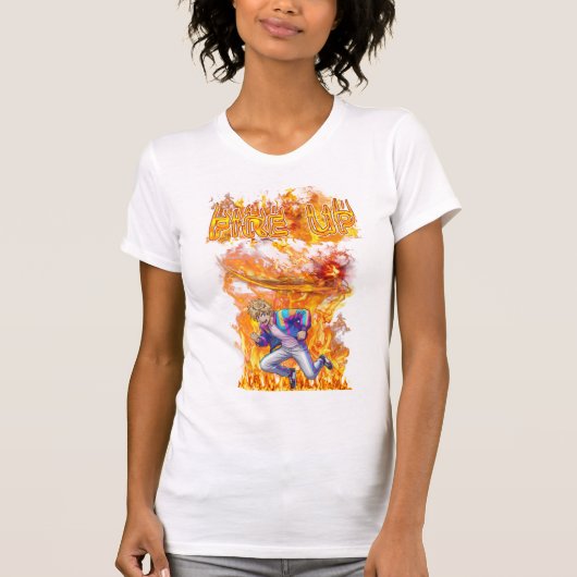 Feuer anmachen T-Shirt (Vorderseite)