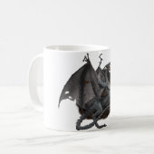 Feuer-Atmendrache Kaffeetasse (Vorderseite Links)