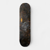 Feuer-Atmendrache Skateboard (Vorderseite)