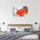 Feuer auf Blättern Leinwanddruck (Insitu (Schlafzimmer))