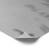 Feuer auf Blättern Poster (Ecke)