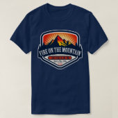 Feuer auf dem Berg durch die Marshall-Tucker-Band T-Shirt (Design vorne)