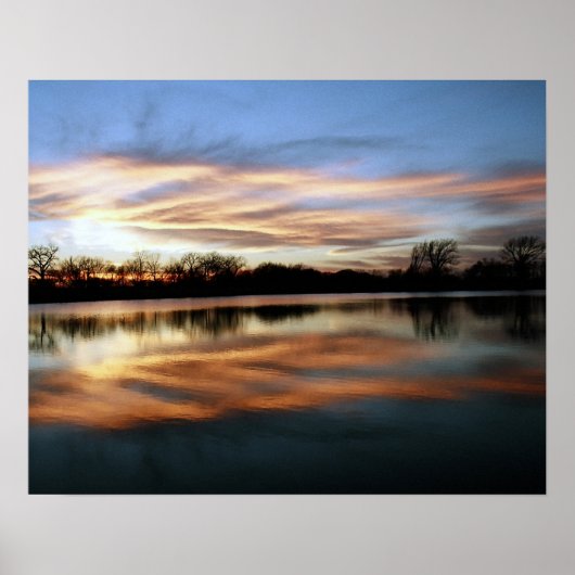 Feuer auf dem Wasser Poster (Vorne)