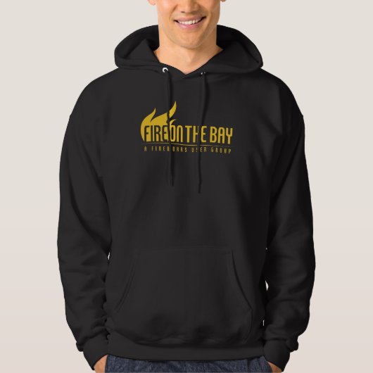 Feuer auf der Bucht - Hoodie (Vorderseite)