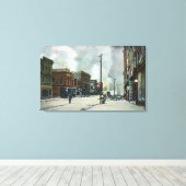 Feuer auf der dritten Straße, Erdbeben von 1906 Leinwanddruck (Insitu (Holzboden))