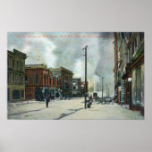 Feuer auf der dritten Straße, Erdbeben von 1906 Poster (Vorne)