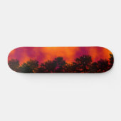 Feuer auf der Sky Skateboard / Skateboard Deck (Horizontal)