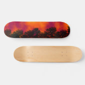 Feuer auf der Sky Skateboard / Skateboard Deck (Horizontal)