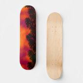 Feuer auf der Sky Skateboard / Skateboard Deck (Vorderseite)