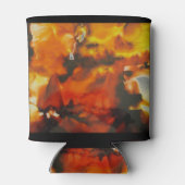 Feuer auf Glas kann kühlen Dosenkühler (Rückseite)