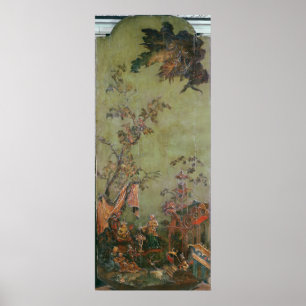 Feuer, aus einer Reihe von Tafeln, die Poster