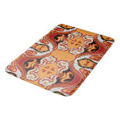 Feuer Badematte (Schrägansicht)